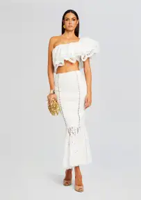 Collyk Top(White Samoa,XS)