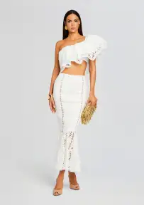 Collyk Top(White Samoa,XS)