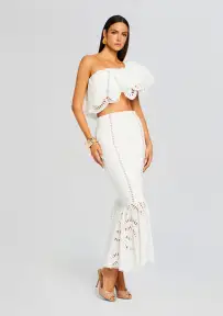Collyk Top(White Samoa,XS)