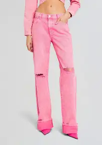Margot Cuffed Boyfriend Jean