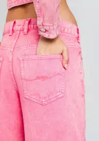 Margot Cuffed Boyfriend Jean(Malibu Pink,23)