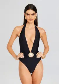 Luisa One Piece(Black,XS)