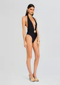 Luisa One Piece(Black,XS)