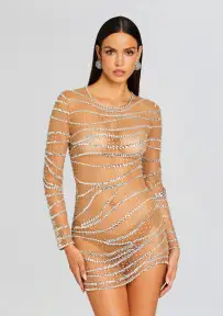 Raes Dress(Tannin/Silver,XXS)