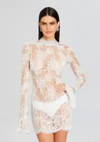 Rosie Dress(White,XXS)