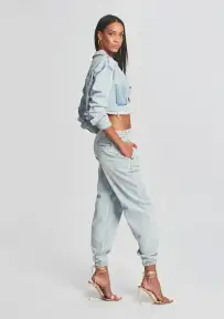 Amber Jogger Jean(Skylight,XXS)