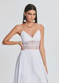Brenda Long Dress(White,XS)