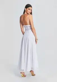 Brenda Long Dress(White,XS)