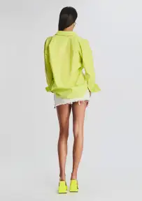 Vanessa Denim Mini Skirt(White,23)