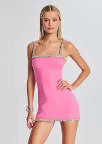Regina Dress(Hyper Pink,XXS)