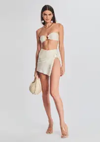 Rodi Bikini Top(Cream,XXS)