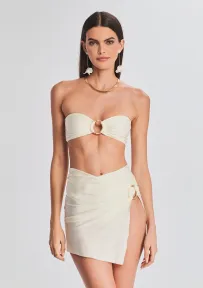Rodi Bikini Top(Cream,XXS)