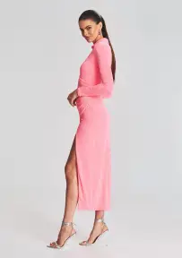 Elm Dress(Neon Pink,XXS)