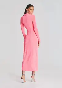 Elm Dress(Neon Pink,XXS)