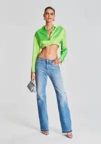 West Straight Leg Jean(Celeste,23)