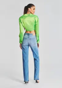 West Straight Leg Jean(Celeste,23)