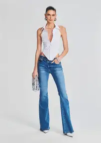 Demi Mid Rise Jean(Bayside,23)