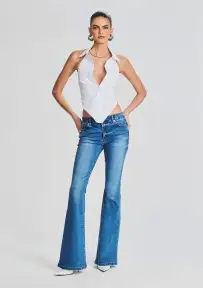 Demi Mid Rise Jean(Bayside,23)