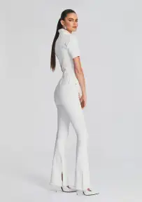 Fallon Jumpsuit(White,XXS)