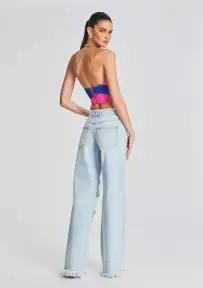 Mountain Wide Leg Jean(Skylight,23)