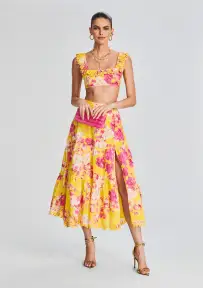 Auril Top(Yellow,XXS)