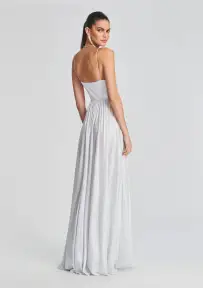 Doss Dress(Silver/White,XXS)