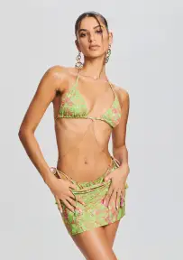 Billy Skirt(Green Illusion,XS)