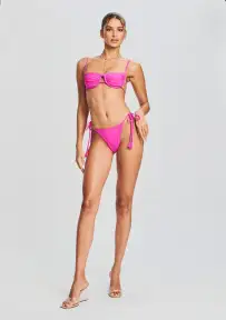 Emma Bikini Bottom(Hot Pink,XS)