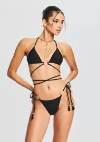 Rings Bikini Top