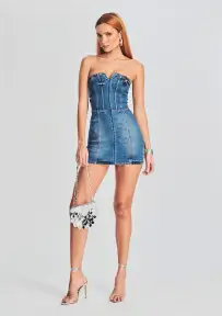Andreia Denim Dress(Bailey,XXS)