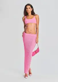 Alma Top(Hot Pink,XS/S)