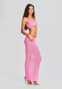 Alma Top(Hot Pink,XS/S)