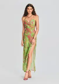 Sahara Dress(Green Illusion,XS-S)