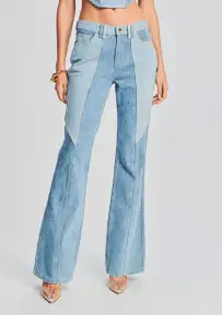 Rafael Patchwork Denim Jean