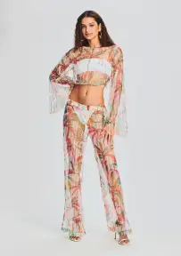 Rio Pants(Multicolored Tropical,XXS)