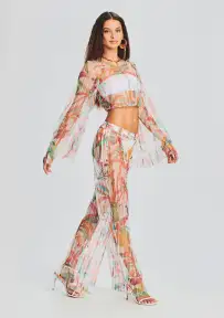 Rio Pants(Multicolored Tropical,XXS)