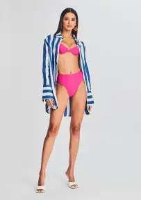 Odell Bikini Bottom(Hot Pink,XS)
