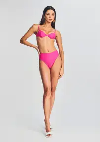 Marie Bikini Top(Hot Pink,XS)