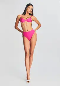 Odell Bikini Bottom(Hot Pink,XS)