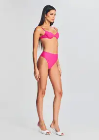 Odell Bikini Bottom(Hot Pink,XS)