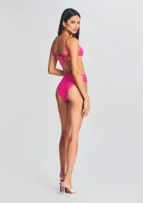 Odell Bikini Bottom(Hot Pink,XS)
