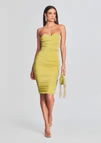Alex Dress(Green Lime Lurex,XS)