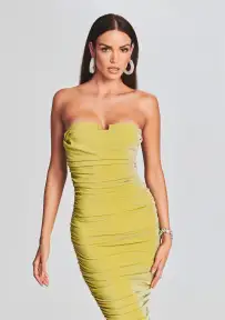 Alex Dress(Green Lime Lurex,XS)