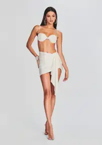Sofia Mini Skirt(Cream,XS)