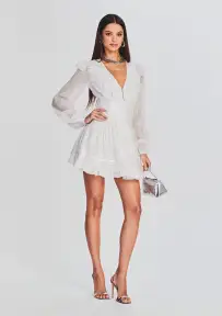 True Short Dress(White,XXS)