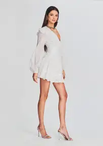 True Short Dress(White,XXS)