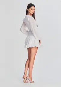 True Short Dress(White,XXS)