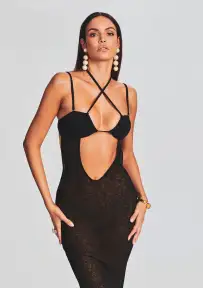 Sia Dress(Black,XS)