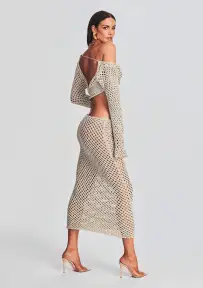 Magen Knitted Skirt(Ivory,XS/S)