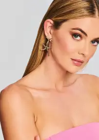 Marine Earrings - Shiny Gold